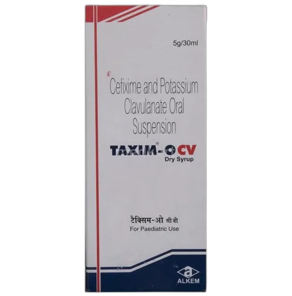 taxim-o cv dry syrup 30 ml